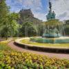 0I5D8766 Edinburgh Castle From Refurbished Fountain