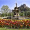 0214 Stunning Pic Of Edinburgh Castle From Princes Gardens