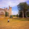 Summer View Of Arundel Castle As Seen From The Extensive Grounds A Norman Keep Rebuilt In 18th Century Owned By Duke Of Norfolk Arundel West Sussex