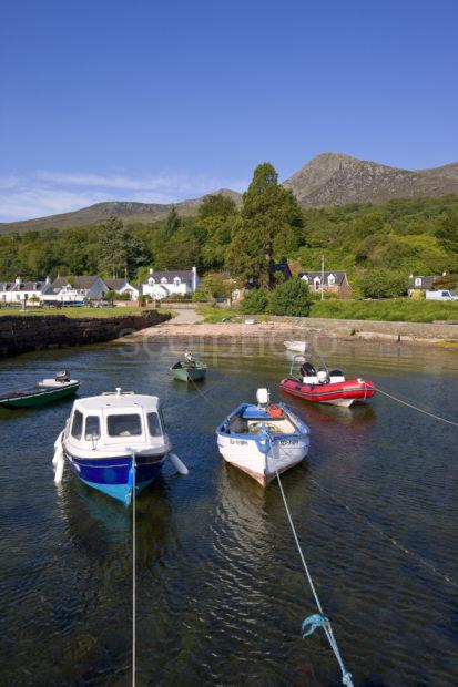 Goat Fell From Corrie Harbour Arran