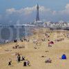 Blackpool Beach And Tower