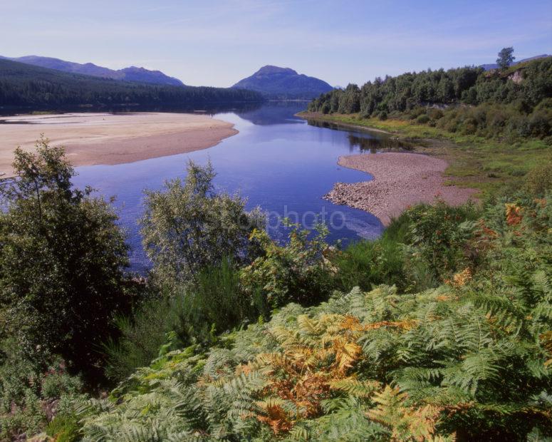 The North East Shore Of Loch Laggan