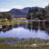 Peaceful Scene On Loch Ovie Badenoch Central Highlands