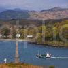 Lismore Ferry Passing The Hutchinson Monument