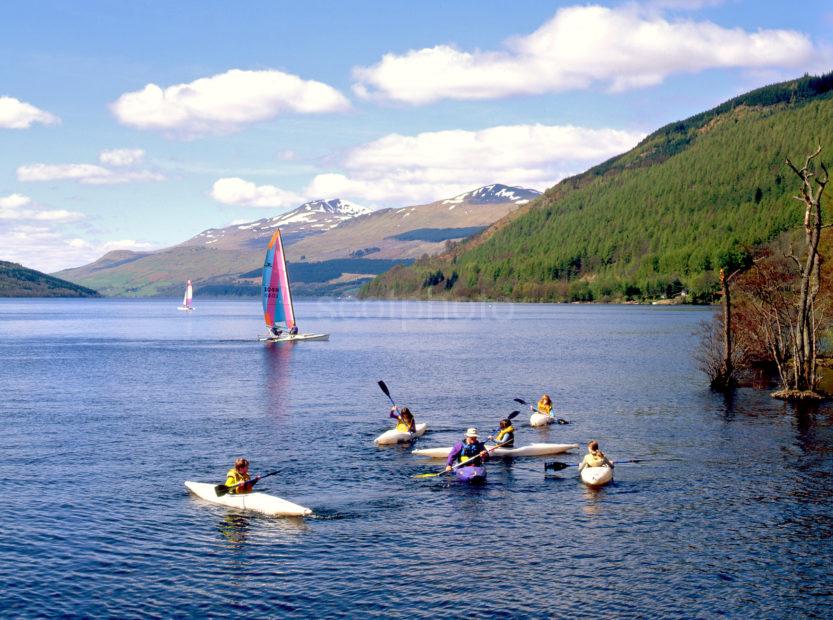 Loch Tay And Ben Lawers From Kenmore