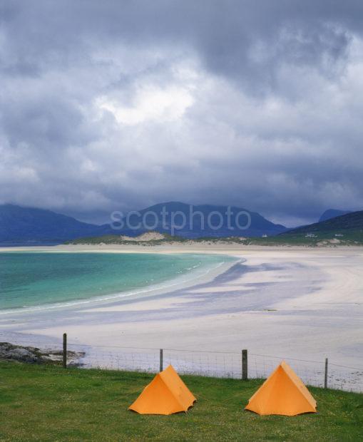 Beautiful Beaches Nr Luskentyre South Harris With North Harris Hills