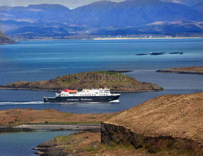 MV Clansman Entering Oban Bay