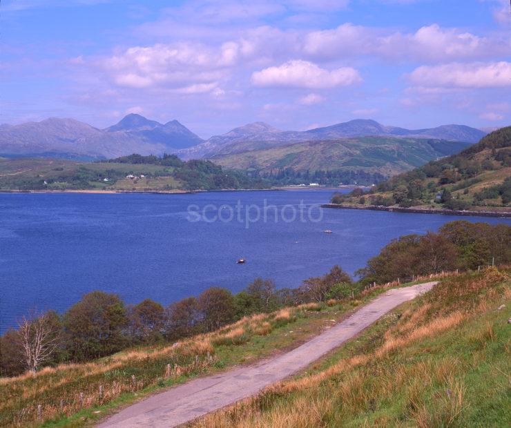 Summer View Over Loch Sunart North West Highlands