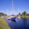 Caledonian Canal At Dochgarroch Locks Great Glen