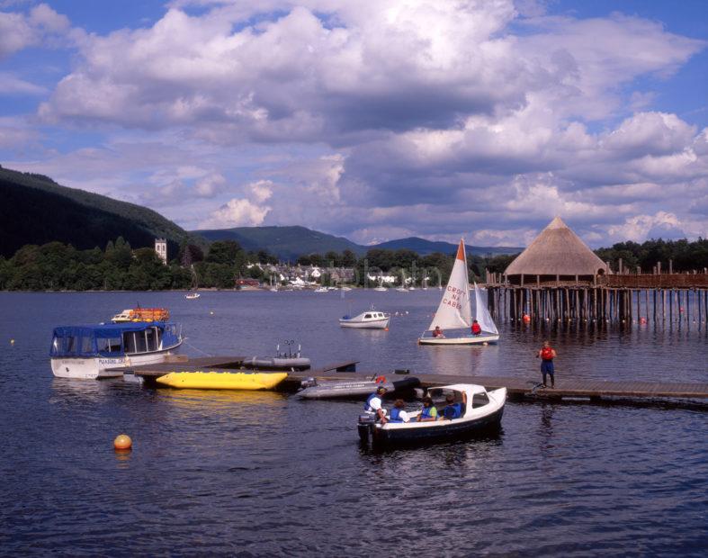 Crannog Centre Loch Tay Towards Kenmore Perthshire