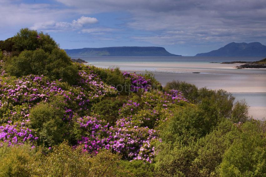 Towards Eigg And Rum From Morar 2012