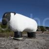 SHEEP BOLLARD ON PIER CORRIE ARRAN