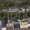 WY3Q4450 MacCaigs Tower And North Pier From Ferry Oban Argyll