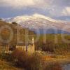 Ardchattan Church Situated On Loch Etive With Ben Cruachan Argyll