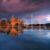 Evening Winter Light Strikes Kilchurn Castle On Loch Awe Nr Dalmally