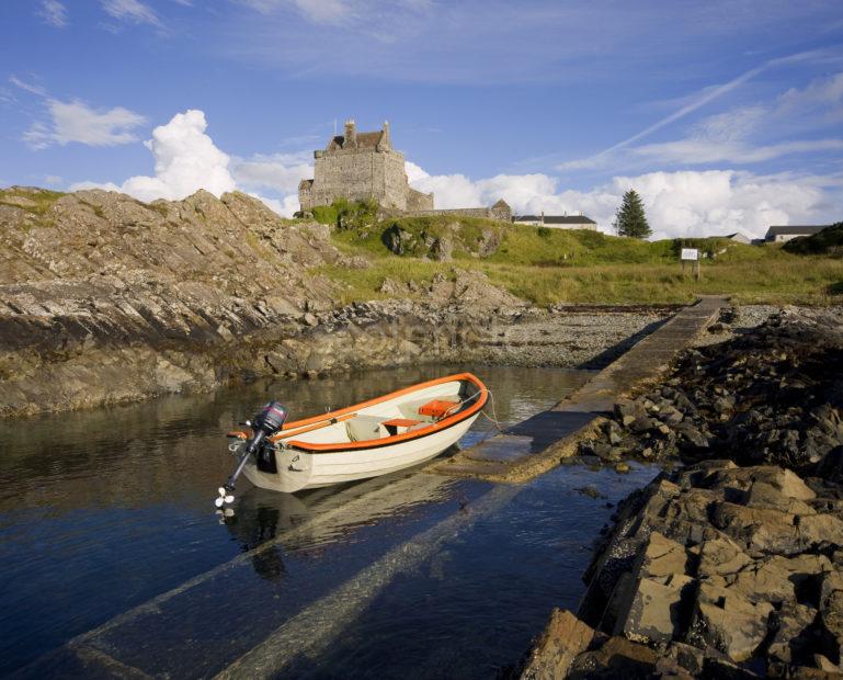 I5D0033 Duart Castle From Duart Point Mull