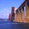 The Forth Rail Bridge From South Queensferry Firth Of Forth