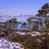 Winter View Towards Eigg And Rhum From Loch Ailort North West Highlands