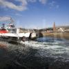 Largs Cumbrae Ferry Departs Largs