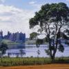 Summer View From Shore Of Linlithgow Loch Towards The Palace West Lothian