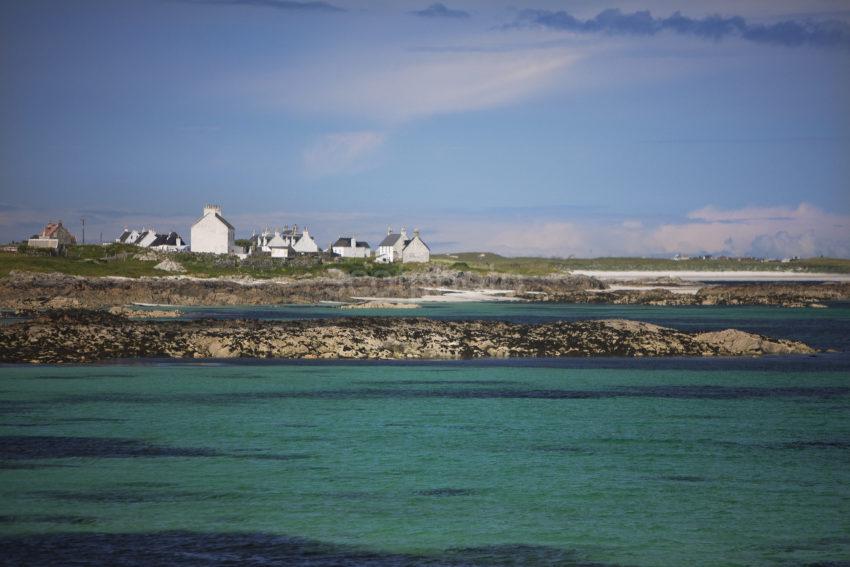 View From Hynish Towards Balemartine Tiree