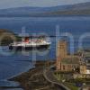 Mull Ferry Passes Oban Cathedral