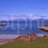 Spectacular View Towards The Islands Of Rhum And Eigg From Fascadale Bay Ardnamurchan West Scotland
