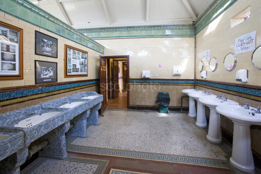 WY3Q0499 Gents Victorian Toilet Rothesay