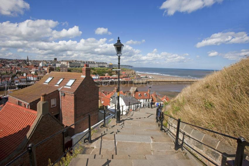 Whitby From 99 Steps