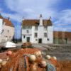 Restored 16th Cent Houses Pittenweem Harbour East Neuk Fife