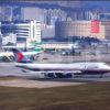 The Apron And Runway With Canadian 747 400 Kai Tak