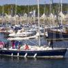 Yacht Arrives In Kip Marina Renfrewshire