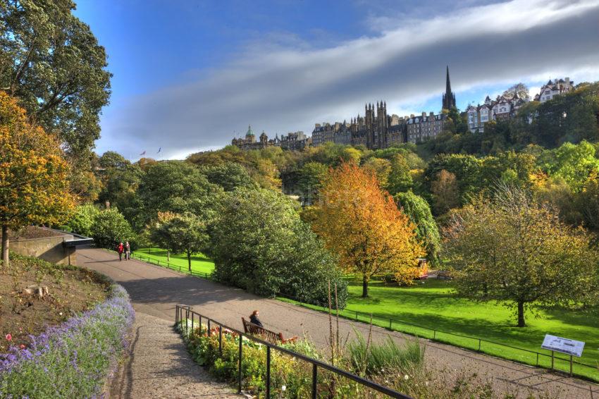 0I5D9440 Edinburghs Princes Street Gardens