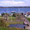 View From Island Of Iona Nunnery Towards Pier And Mull