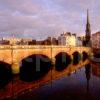 RIVER AND BRIDGE IN AYR AYRSHIRE