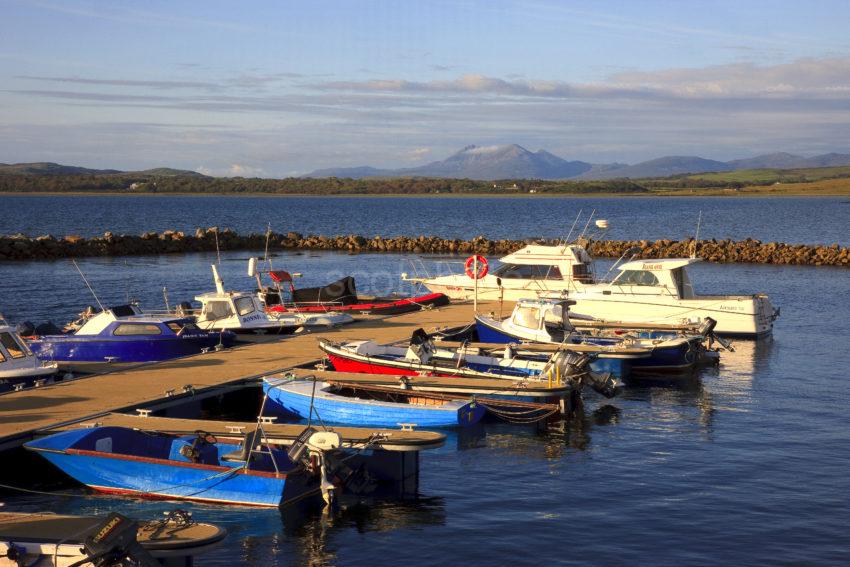 Boats On Loch Indaal Bowmore Pier Islay