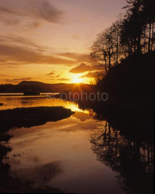 Sunset Over Loch Etive