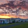 DSC 6403 Sunset Over Caravan Park Benderloch Argyll