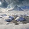 Spectacular Winter View Buachaille Etive Mhor Glencoe