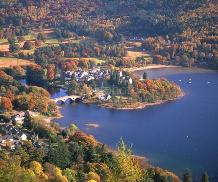 Kenmore Loch Tay Perthshire From Drummond Hill