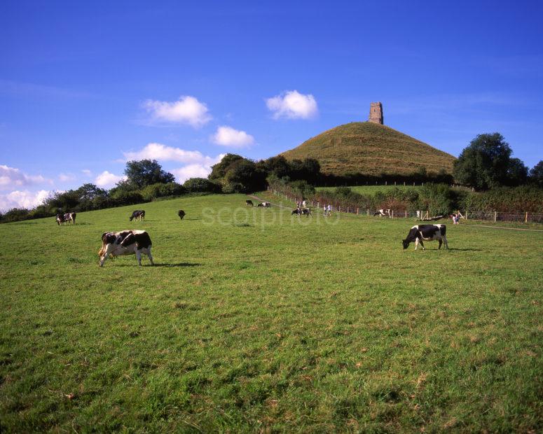 Towards The Torr Glastonbury