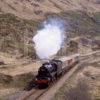 Bllack Five 44871 Hauling The Royal Scotsman Towards Glenfinnan