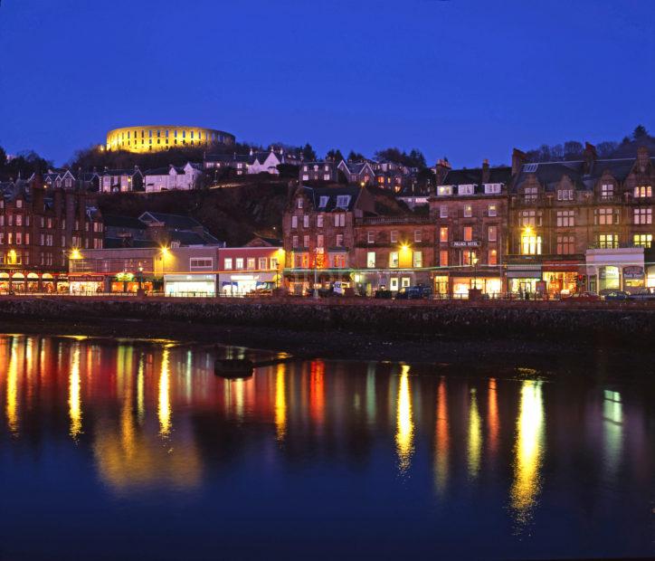 Oban At Night