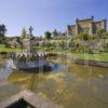 Culzean Castle From Gardens And Fountain