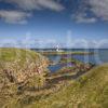 0I5D0898 Buchan Ness Lighthouse From Boddam Aberdeenshire