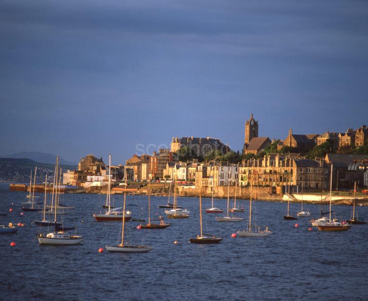 Lit By Evening Light Gourock Firth Of Clyde