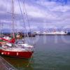 Stranraer Harbour With Ferries Dumfries And Galloway