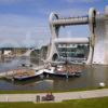 WY3Q0005 Falkirk Wheel And Basin Nr Falkirk