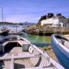 View From Kyle Of Lochalsh Towards Skye Bridge And Cuillins