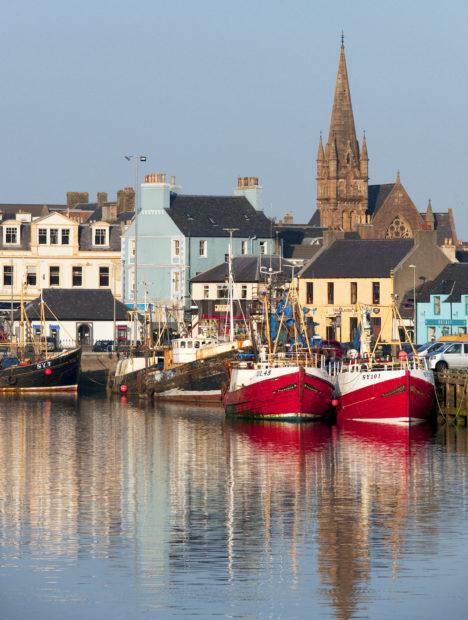 Stornoway Town And Harbour Lewis